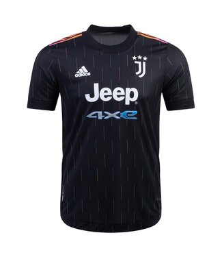 adidas adidas 2021-22 Juventus Away Jersey - Black