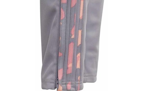 adidas Girls Tiro 19 Performance Training Pants - Gray/Camo Pink