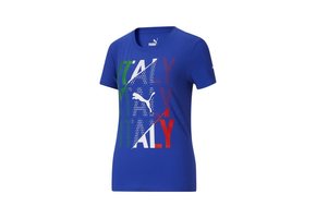 Puma Women's Fan Tee Italy - Surf The Web/Italy