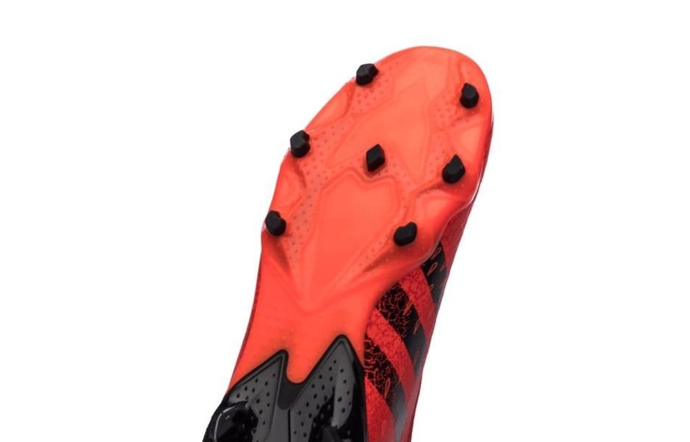 adidas Predator Freak .3 Laceless FG - Red / Core Black / Solar Red