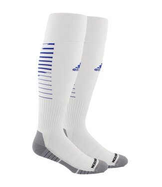 adidas adidas Team Speed II  OTC Soccer Socks - White/Grey