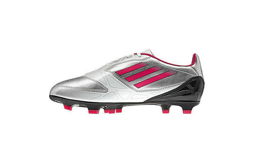 adidas Womens F10 TRX FG - White/Silver/Pink