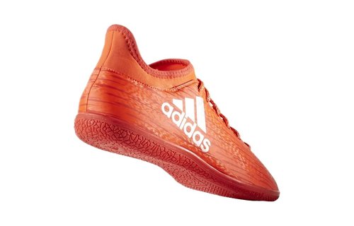 adidas X 16.3 IN Indoor Soccer Shoe - Red/Silver - Soccerium