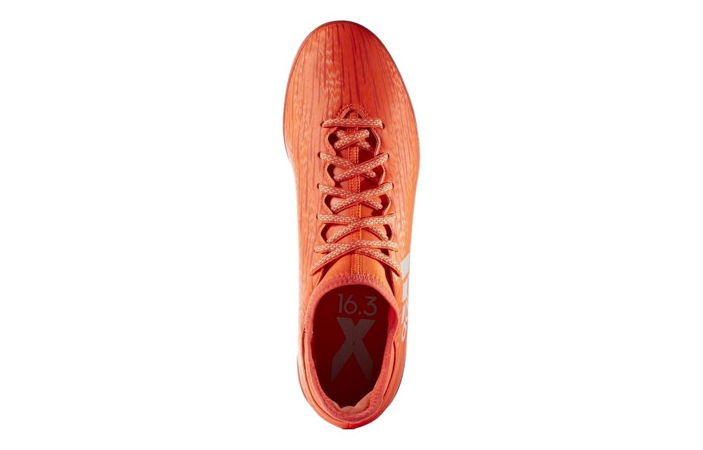 adidas X 16.3 Indoor Shoe - Red/Silver Soccerium