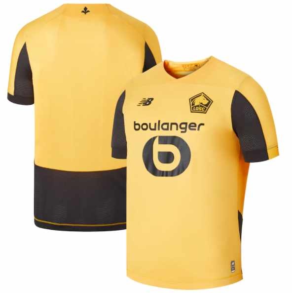 New Balance Lille 2019/20 Away Jersey - Yellow