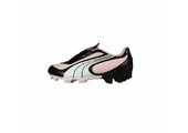 Puma Jr. V5.08 SL FG Soccer Shoes- Pink/Black/White