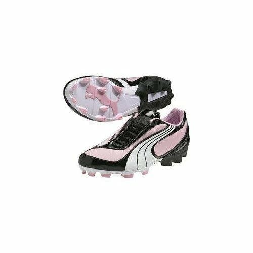 Puma Jr. V5.08 SL FG Soccer Shoe Pink/Black/White - Soccerium