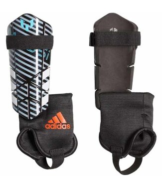 adidas adidas  Jr Nemeziz Messi Shin Guards - Grey/Blue/White