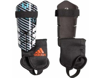 adidas  Jr Nemeziz Messi Shin Guards - Grey/Blue/White