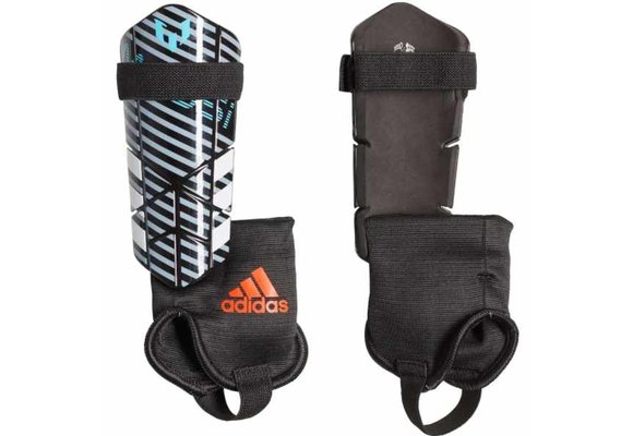 adidas  Jr Nemeziz Messi Shin Guards - Grey/Blue/White