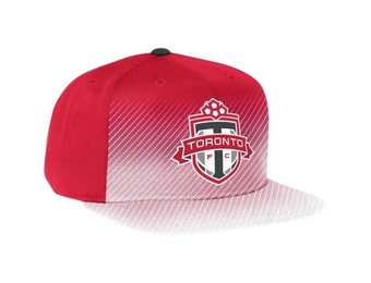 adidas Toronto FC MLS Flat Brim Soccer Fan Hat - Red