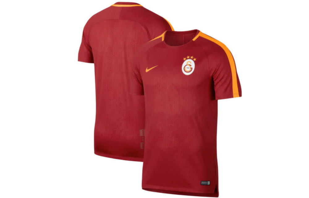 Nike Galatasaray 2018-19 Prematch Training Jersey - Red/Yellow