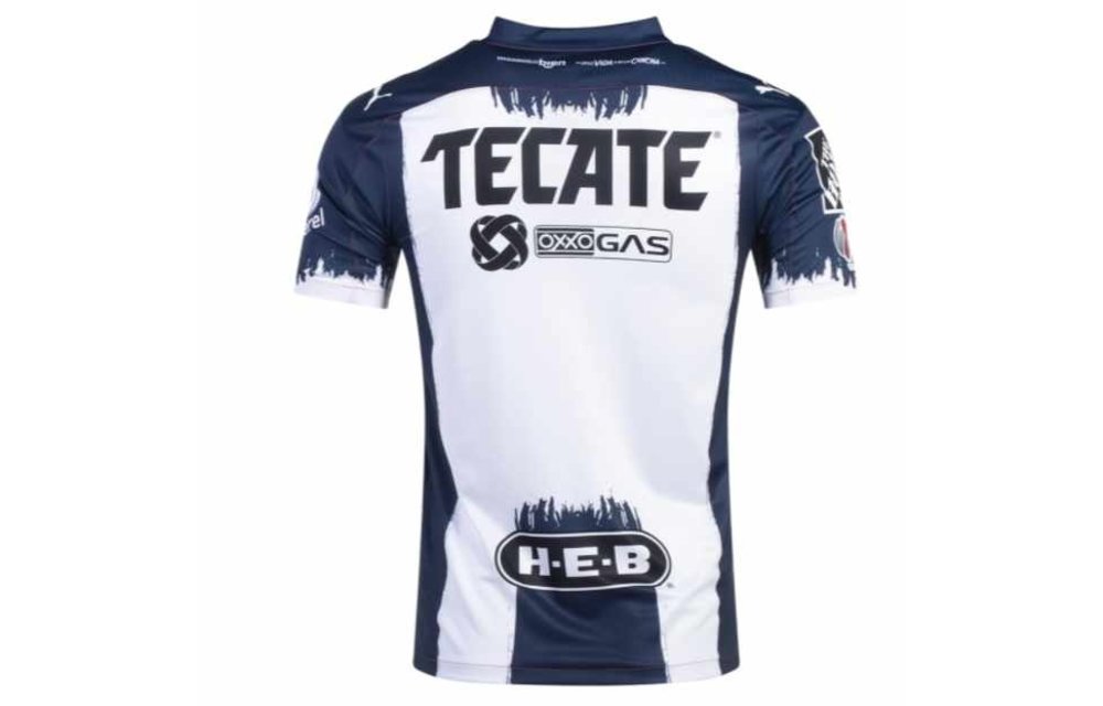 Puma C.F. Monterrey 2020 - 21 Home Soccer Jersey White / Navy