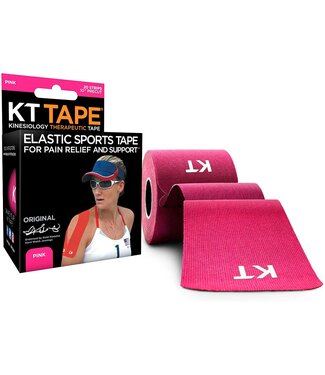 KT Tape KT Tape Cotton 20 Strip 10" Precut - Pink