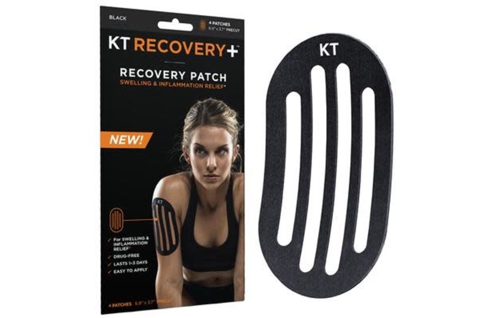 KT Tape Recovery Patch 4 ct - Black