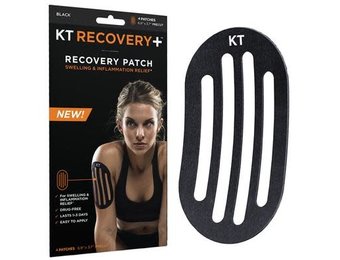 KT Tape Recovery Patch 4 ct - Black