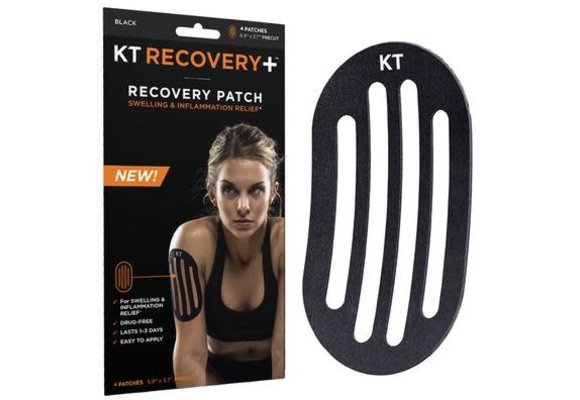KT Tape Recovery Patch 4 ct - Black