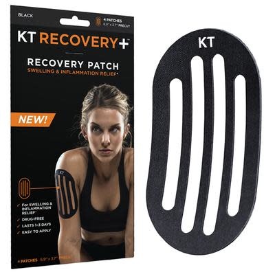 KT Tape Recovery Patch 4 ct - Black