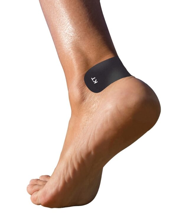 KT Tape KT Tape Blister Prevention 30 Strip  - Black Heel