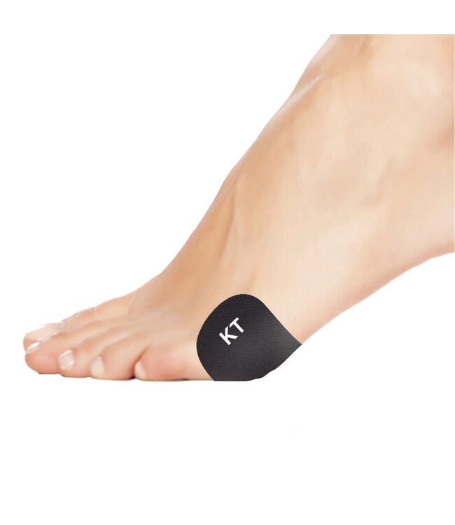 KT Tape KT Tape Blister Prevention 30 Strip  - Black Heel