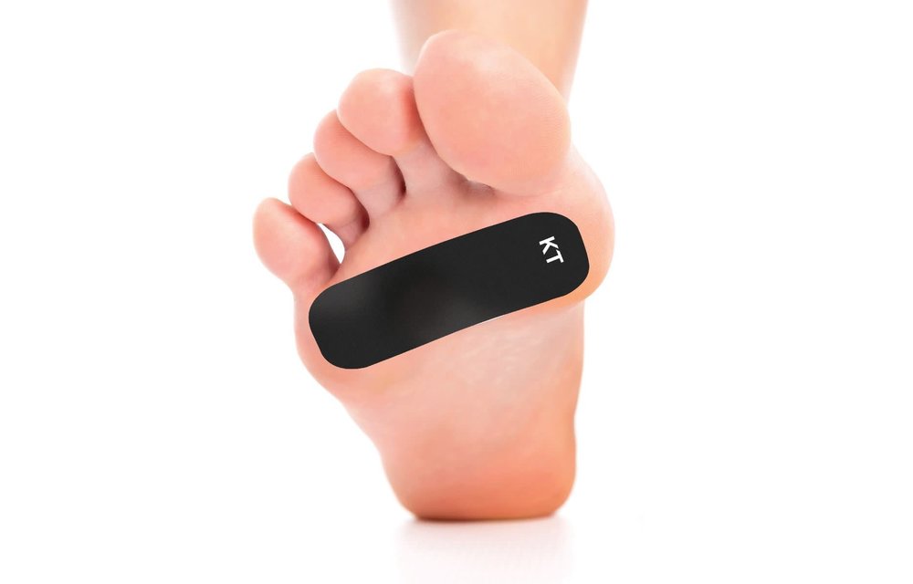 KT Tape Blister Prevention 30 Strip  - Black Heel