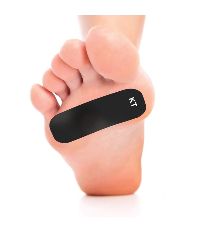 KT Tape KT Tape Blister Prevention 30 Strip  - Black Heel