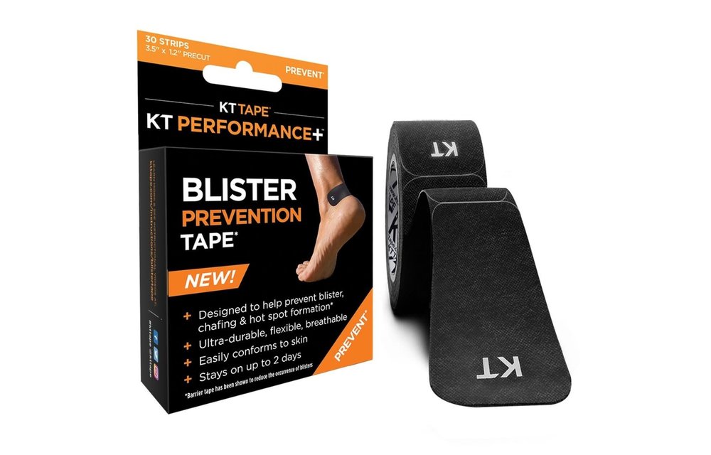 KT Tape Blister Prevention 30 Strip  - Black Heel