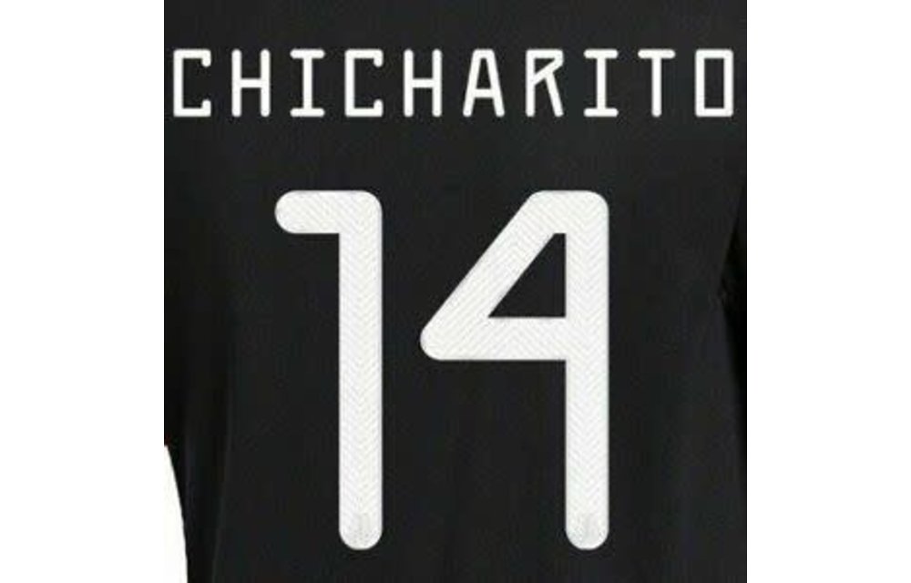 Chicharito # 14 Mexico 2021 Home Nameset