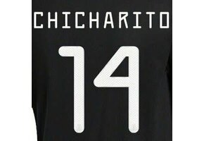 Chicharito # 14 Mexico 2021 Home Nameset