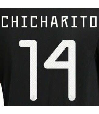 Uni-Sport Chicharito # 14 Mexico 2021 Home Nameset