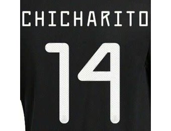 Chicharito # 14 Mexico 2021 Home Nameset