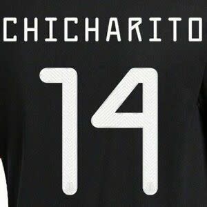 Chicharito # 14 Mexico 2021 Home Nameset