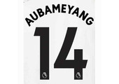 Aubameyang #14 Arsenal Away Navy  Nameset