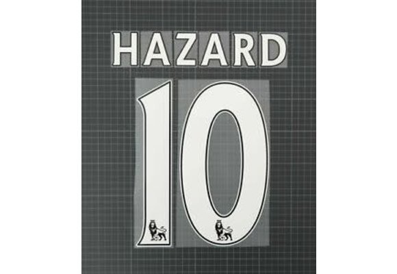 Hazard #10 Chelsea FC Youth Home Nameset