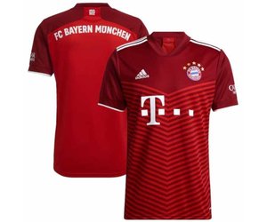 adidas 2022-23 Bayern Munich Home Jersey - Red / White - Soccerium