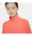 Nike Nike Womens Dri-Fit Air MidLayer Top - Bright Mango/Reflective Silver