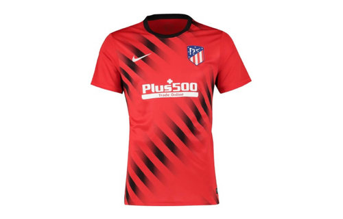 Nike 2020 2021 Atletico Madrid Prematch Training Jersey Red