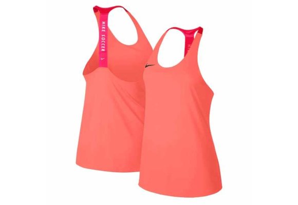 Nike Dry Women's Academy Racerback Tank Top- Crimson/Pink