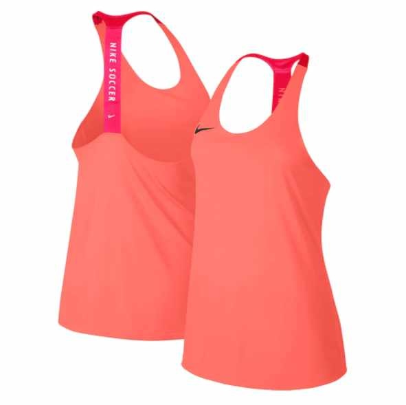 Nike Dry Women's Academy Racerback Tank Top- Crimson/Pink