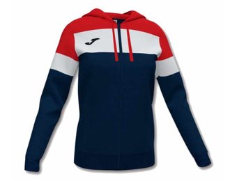 Joma Women's Crew IV Hoodie - Navy/Red/White