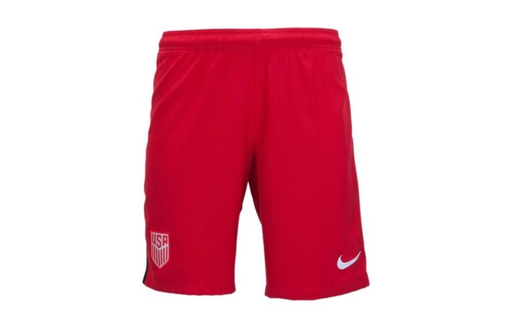 Nike Youth USA United States Third Soccer Shorts - Red - Soccerium