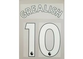 Grealish # 10 Manchester City Home - Third White  Nameset