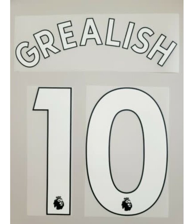 Uni-Sport Grealish # 10 Manchester City Home - Third White  Nameset