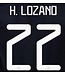 Uni-Sport H. Lozano # 22 Mexico 2021 Home Nameset