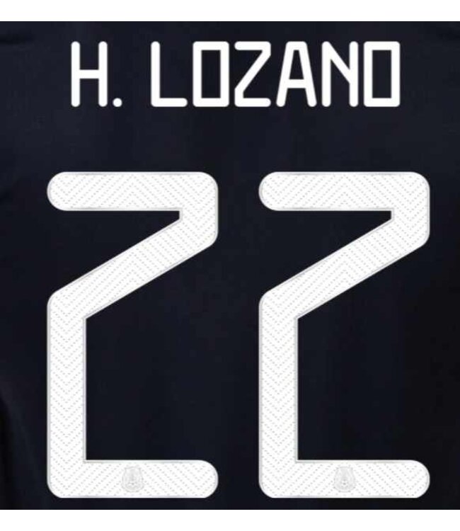 Uni-Sport H. Lozano # 22 Mexico 2021 Home Nameset