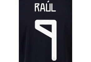 Raul # 9 Mexico 2021 Home Nameset