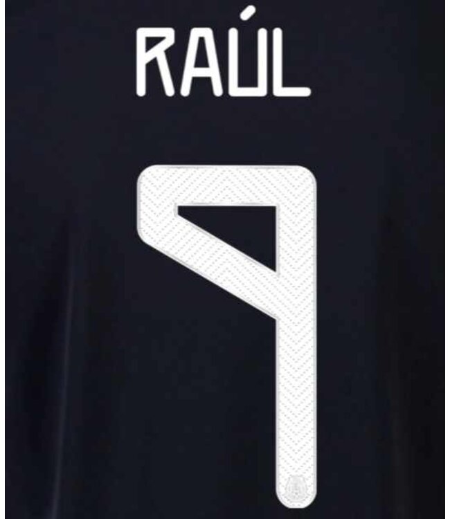 Uni-Sport Raul # 9 Mexico 2021 Home Nameset