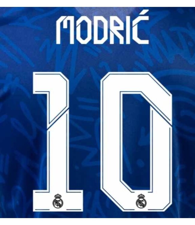 Uni-Sport Modric # 10 Real Madrid 21/22 Away - Third  Nameset