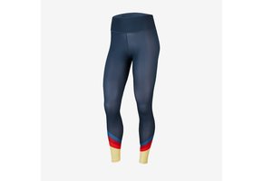 Nike 2020 - 21 Club America Womens Tights - Armory Navy/Lemon Chifron