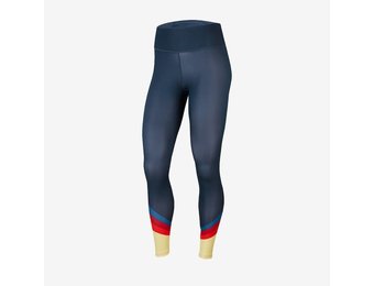 Nike 2020 - 21 Club America Womens Tights - Armory Navy/Lemon Chifron